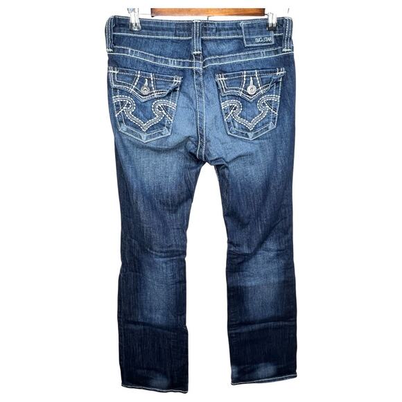 Big Star Remy Low Rise Bootcut Jeans Size 28 Long - Picture 4 of 9